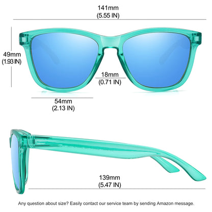 MEETSUN Polarized Sunglasses-Classic Retro Designer Style
