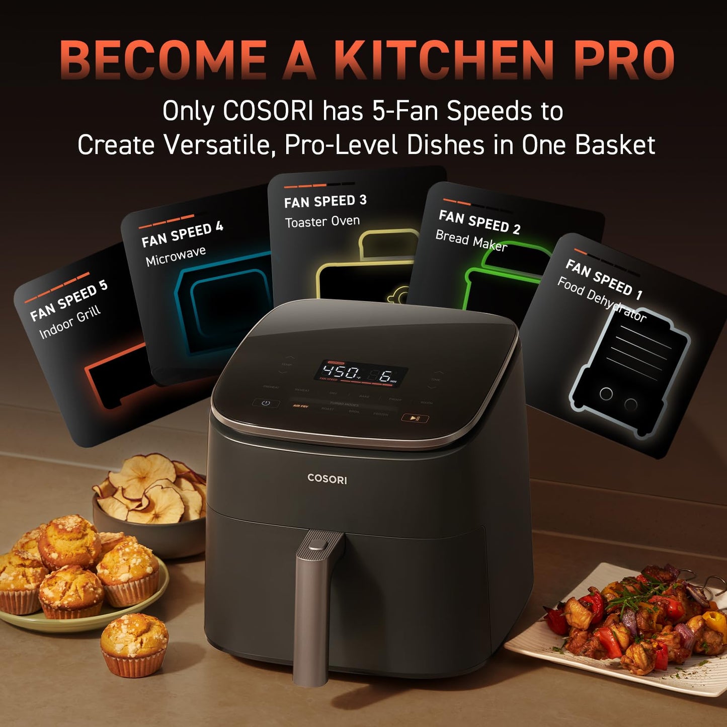 COSORI Air Fryer 9-in-1