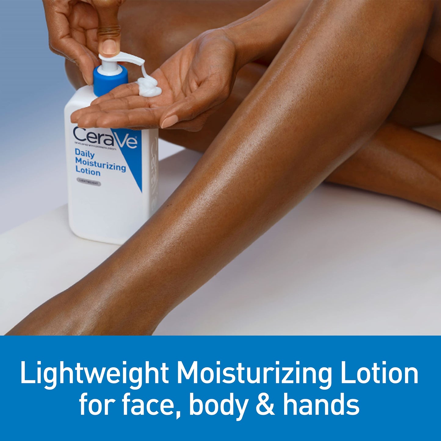 CeraVe Daily Moisturizing Lotion for Dry Skin, Oil-Free, 12 Ounce