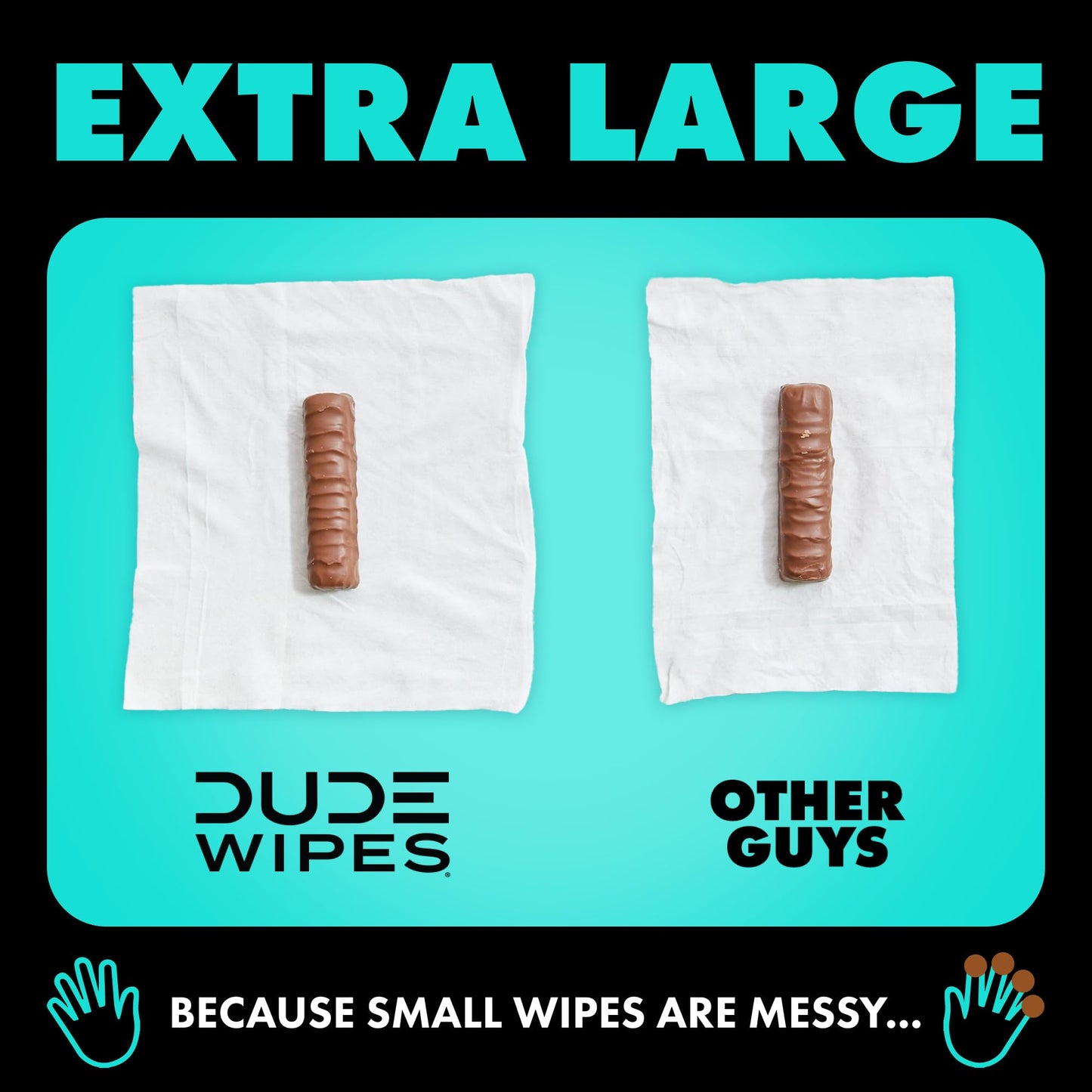 DUDE Wipes - Flushable Wipes Travel Pack - 6 Pack, 108 Wipes
