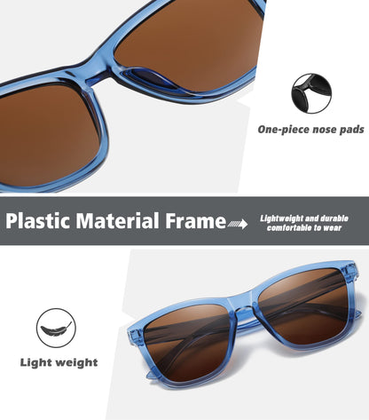 MEETSUN Polarized Sunglasses-Classic Retro Designer Style