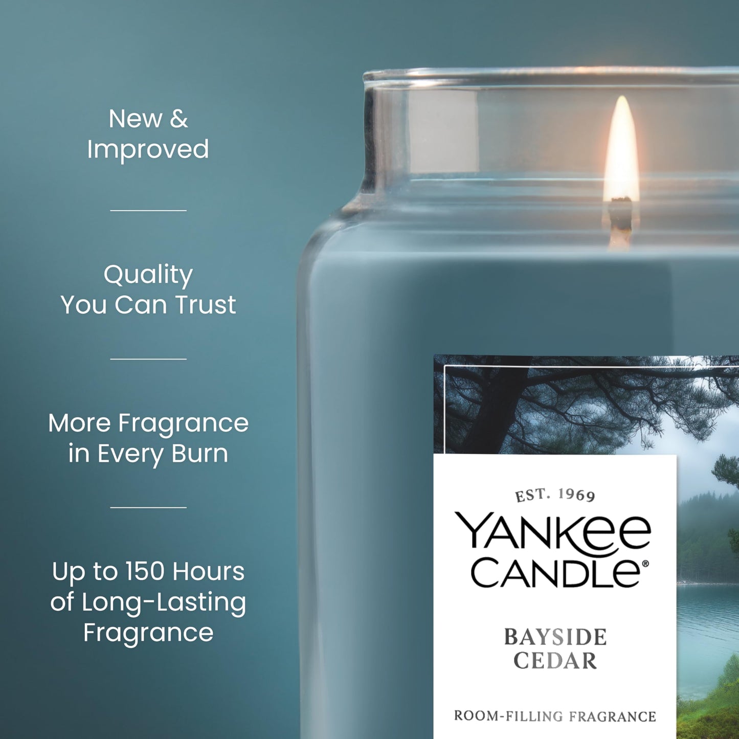 Yankee Candle- Large Jar Scented Candle with up to 150 Hour Burn Time