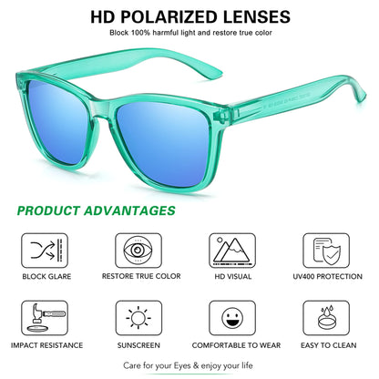 MEETSUN Polarized Sunglasses-Classic Retro Designer Style