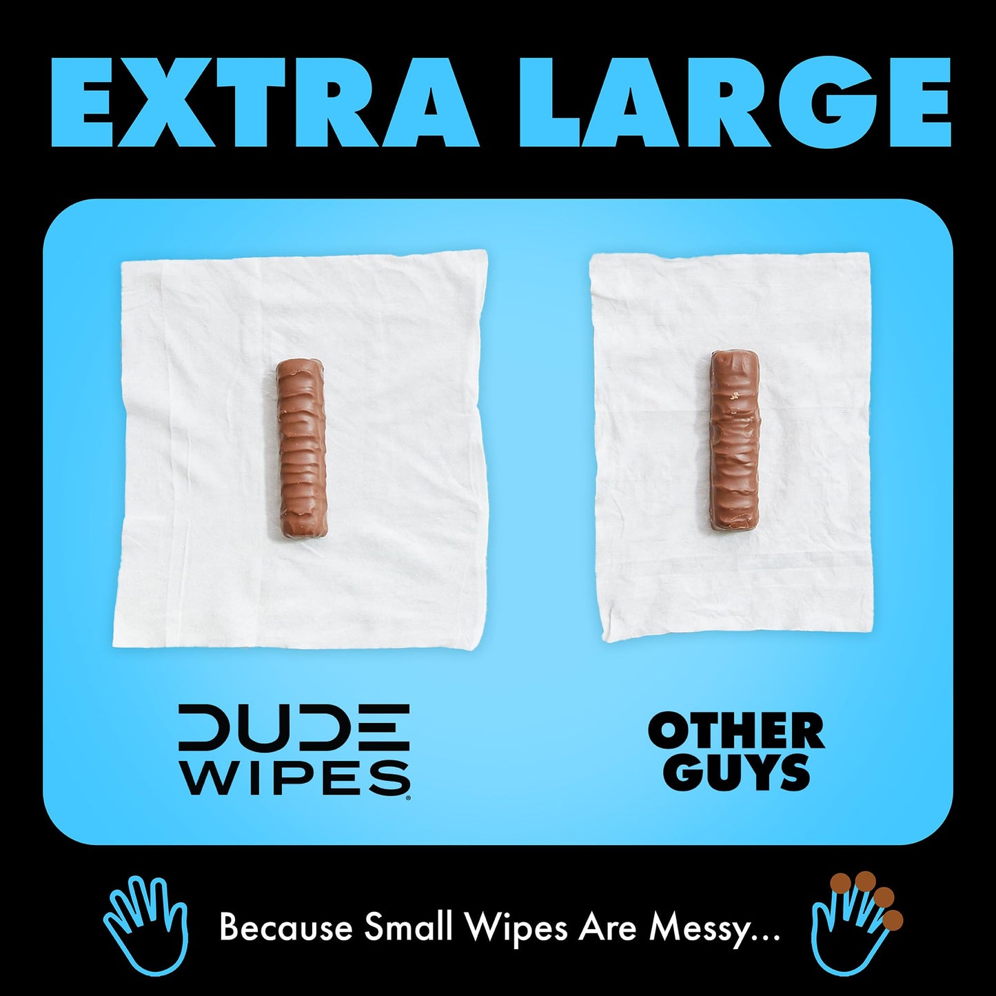 DUDE Wipes - Flushable Wipes Travel Pack - 6 Pack, 108 Wipes