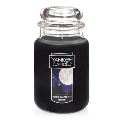Yankee Candle MidSummer's Night Scented -22oz with Over 110 Hours of Burn Time