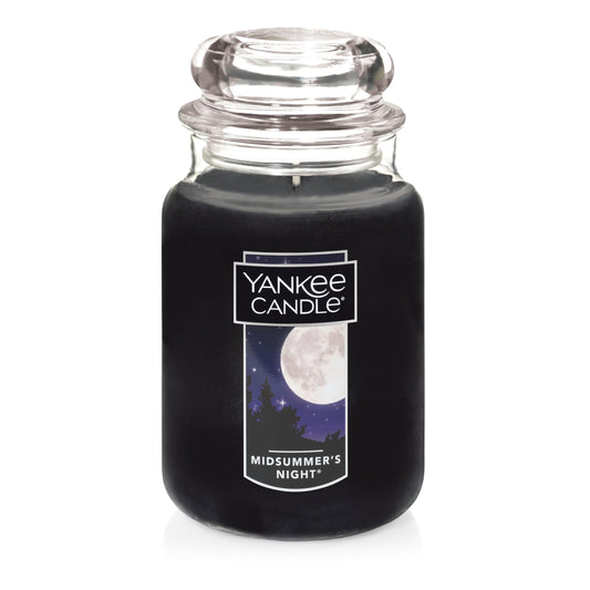Yankee Candle MidSummer's Night Scented -22oz with Over 110 Hours of Burn Time