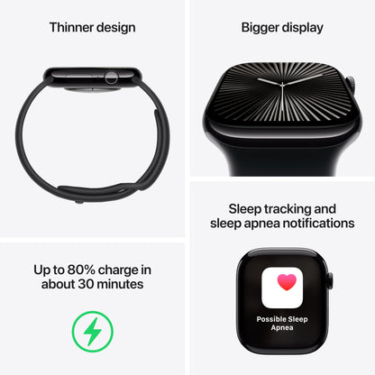 Apple Watch Series 10 [GPS 42mm case] Smartwatch