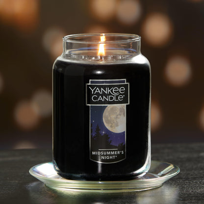 Yankee Candle MidSummer's Night Scented -22oz with Over 110 Hours of Burn Time