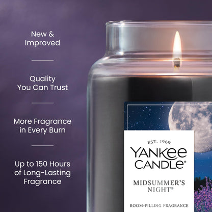 Yankee Candle- Large Jar Scented Candle with up to 150 Hour Burn Time
